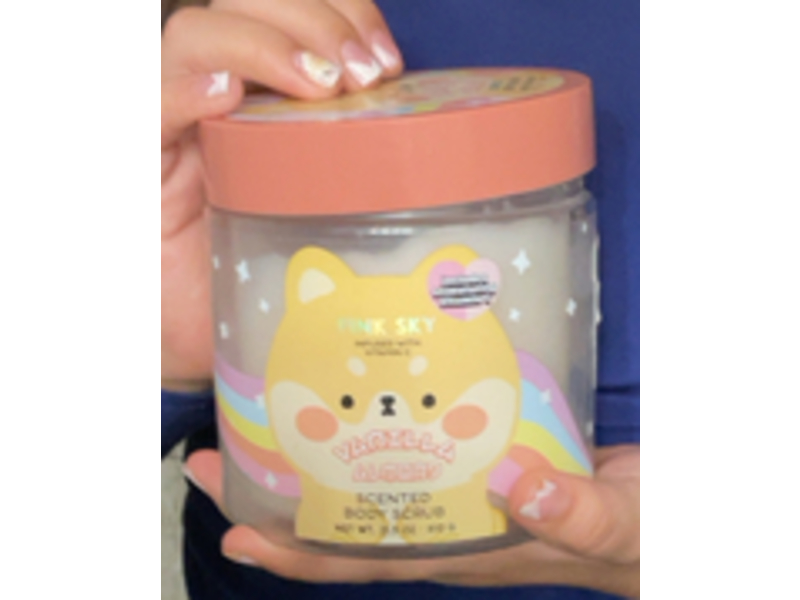 Pink Sky Body Scrub, Vanilla Almond, 21.5 oz/610 g