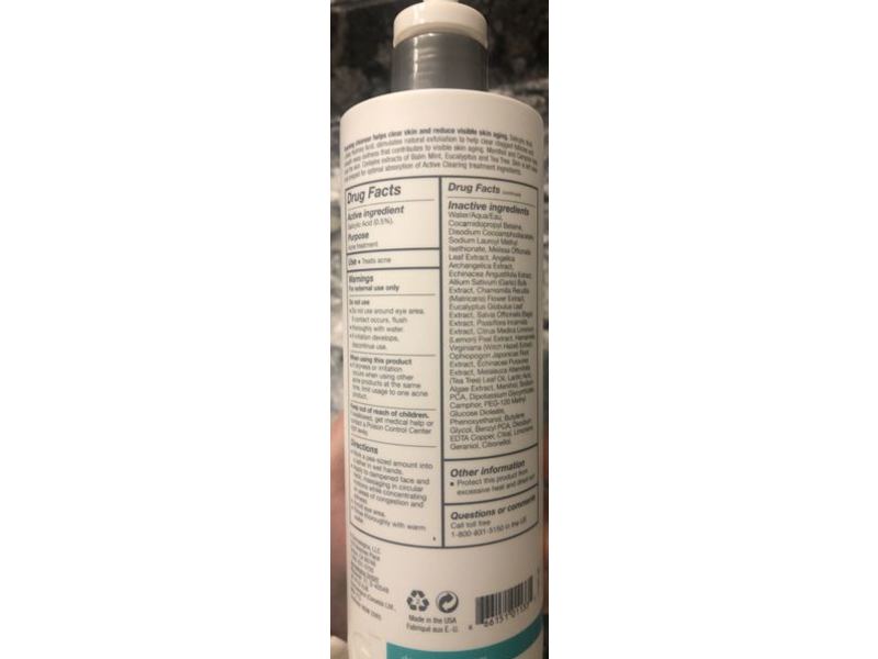 Dermalogica Clearing Skin Wash, Active Clearing, 16.9 fl oz/500 mL