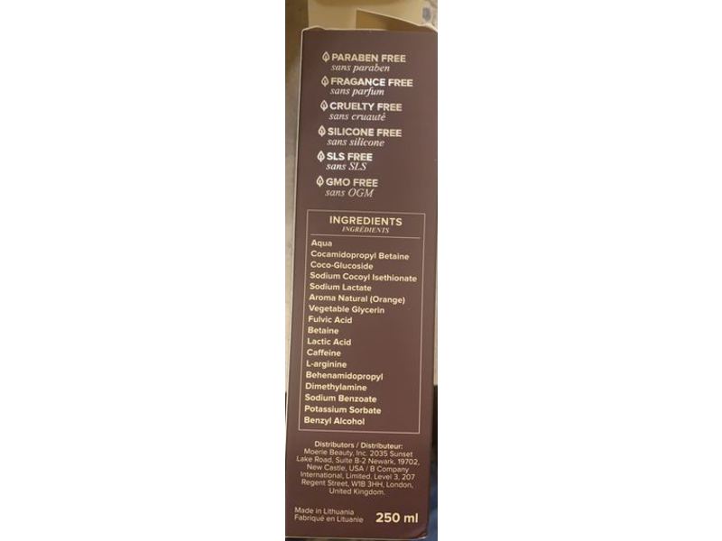 M Moerie Mineral Shampoo, 8.5 fl oz/250 mL