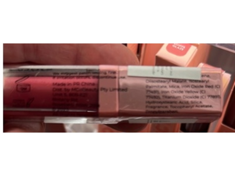 MCoBeauty LipLights Shine Gloss, Berry Pink, 0.2 fl oz/5.9 mL