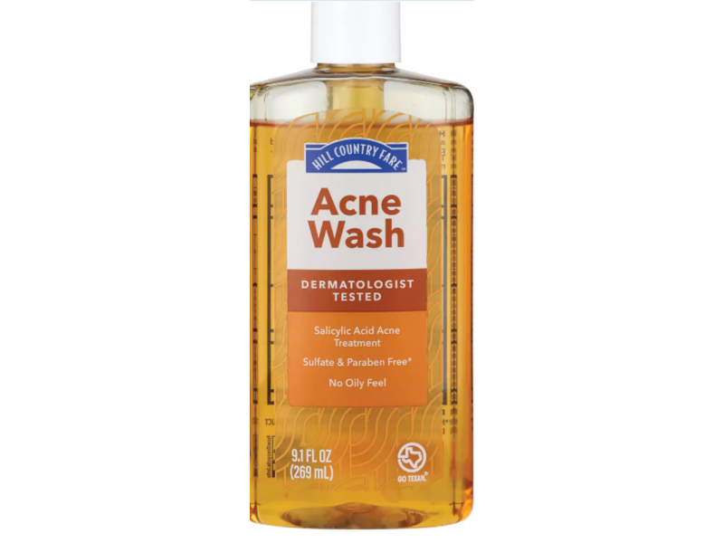 Hill Country Fare Acne Wash, 9.1 fl oz/269 mL
