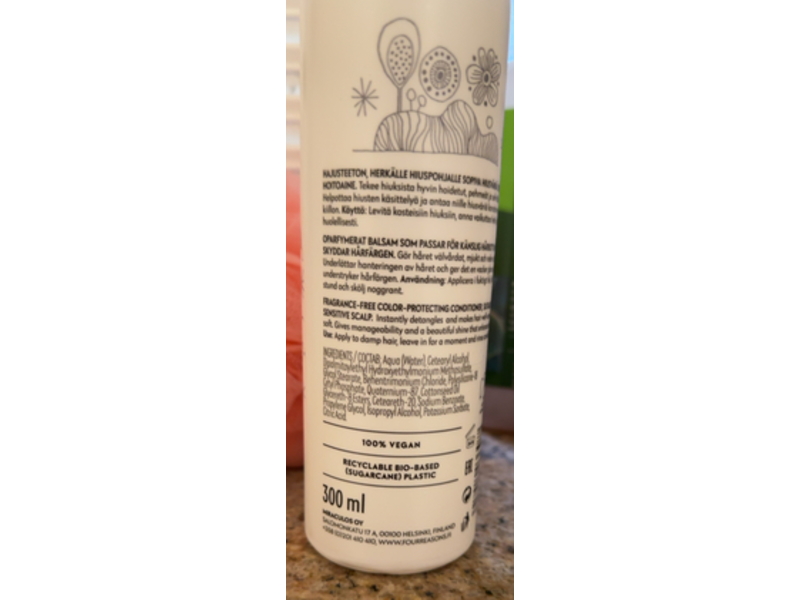 Four Reasons No Nothing Sensitive Color Conditioner, 10.15 fl oz/300 mL