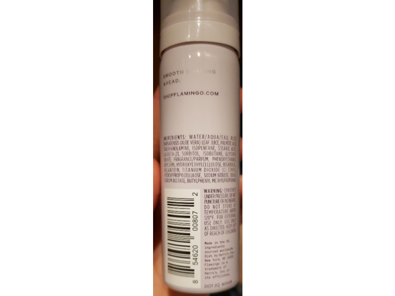 Flamingo Shave Gel, Aloe Vera, 1 oz/29 g, Pack Of 3