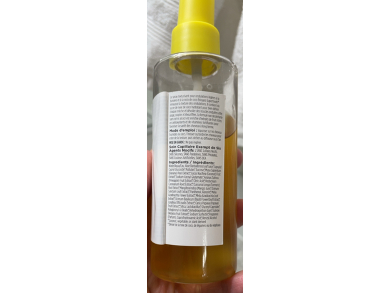 Briogeo Superfoods Banana + Coconut Soft Wave Texture Spray, 5.75 fl oz/170 mL