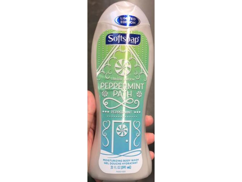 Softsoap Moisturizing Body Wash, Peppermint Path, 20 fl oz/591 mL