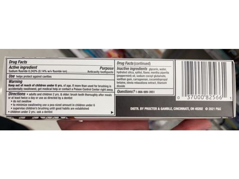 ARC Whitening Fluoride Toothpaste, Fresh Mint, 4 oz/113 g