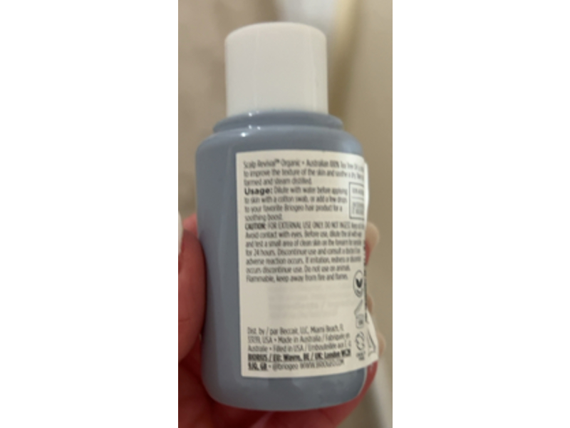 Briogeo Scalp Revival Organic + Australian 100% Tea Tree, 1 fl oz/30 mL
