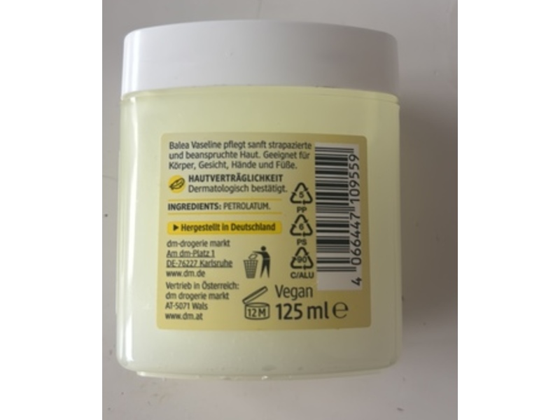 dm Balea Vaseline, 125 mL