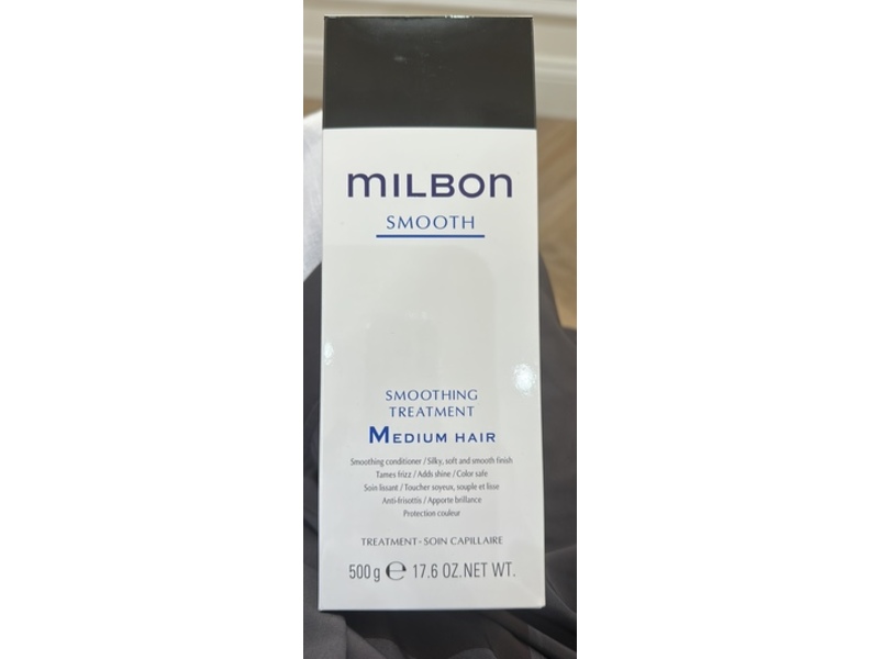 Milbon Smooth Conditioner, Medium Hair, 17.6 oz/500 g