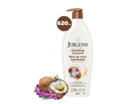 Jergens Hydrating Coconut Moisturizer, Coconut Oil & Coconut Water, 620 mL - thumbnail 1