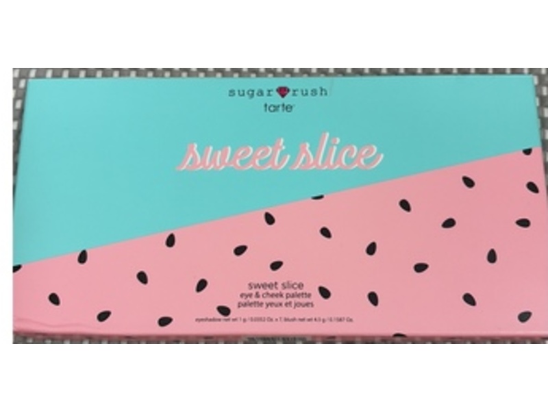 Tarte Sugar Rush Eye & Cheek Palette, Sweet Slice, 0.0353 fl oz/1 g