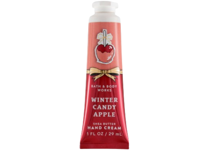 Bath & Body Works Shea Butter Hand Cream, Winter Candy Apple, 1fl oz/29 mL