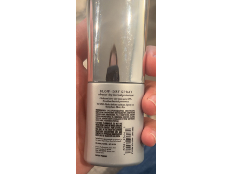 Kenra Platinum Blow-Dry Thermal Protectant Spray, 1.7 fl oz/50 mL