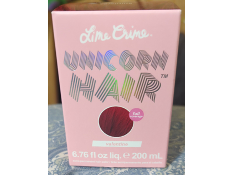 Lime Crime Unicorn Hair, Valentine, 6,76 fl oz/200 mL