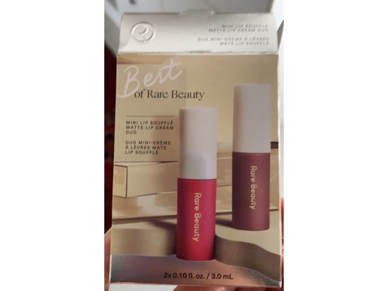 Rare Beauty Mini Lip Souffle Mat Lip Cream Duo, 3.0 mL
