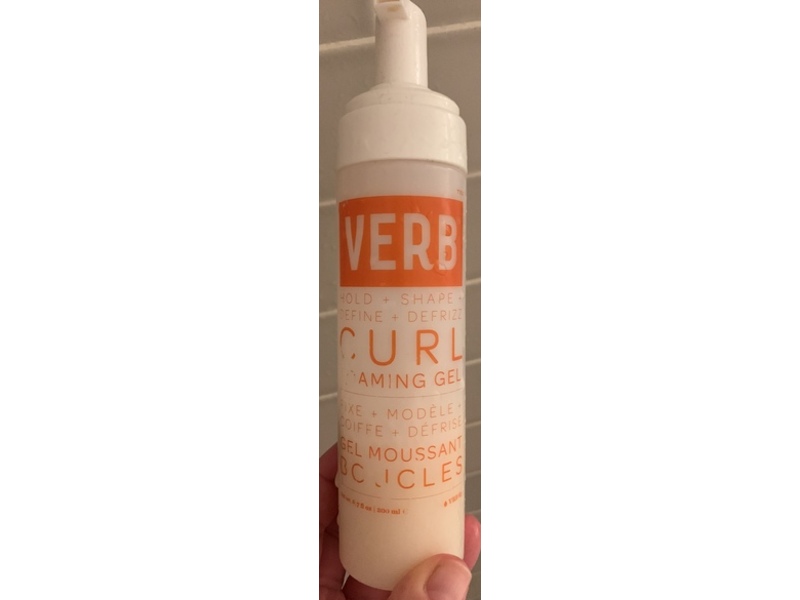 Verb Curl Foaming Gel, 6.7 fl oz/200 mL