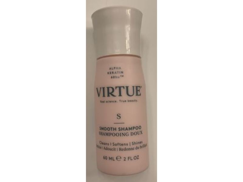 Virtue Smooth Shampoo, 2 fl oz/60 mL