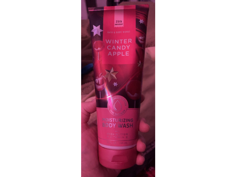 Bath & Body Works Moisturizing Body Wash, Winter Candy Apple, 10 fl oz/296 mL