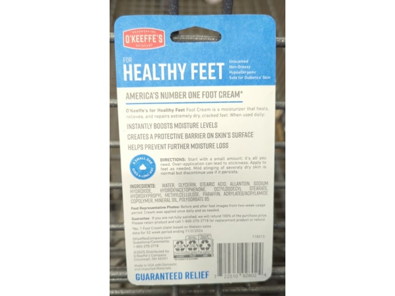 O'Keeffe's Healthy Feet Cream