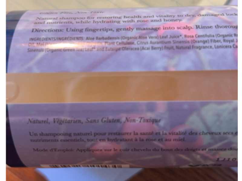 100% Pure Glossy Locks Repair Shampoo, 13.5 fl oz/400 mL