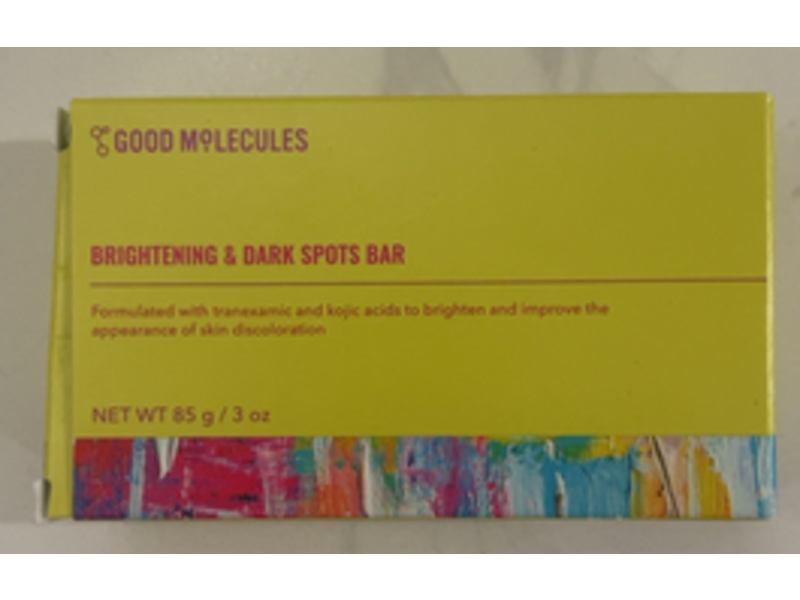 Good Molecules Brightening & Dark Spots Bar, 3 oz/85 g