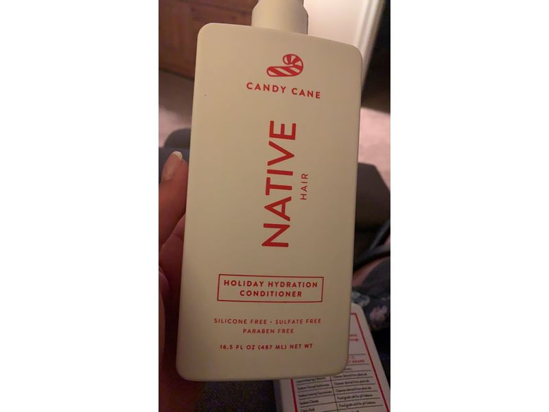 Native Holiday Hydration Conditioner, Candy Cane, 16.5 fl oz/487 mL