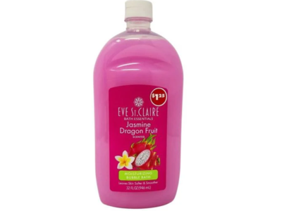 Eve St. Claire Moisturizing Bubble Bath, Jasmine Dragon Fruit, 32 fl oz/946 mL