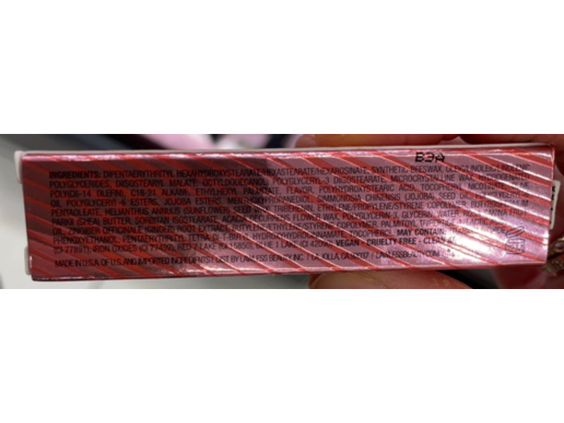 Lawless Forget The Filler Lip Plumping Line Smoothing Tinted Balm Stick, Posey, 0.1 oz/2.9 mL