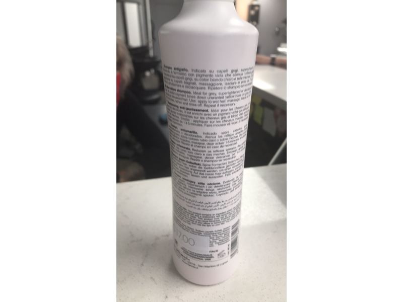 Fanola No-Yellow Shampoo, 11.8 fl oz/350 mL