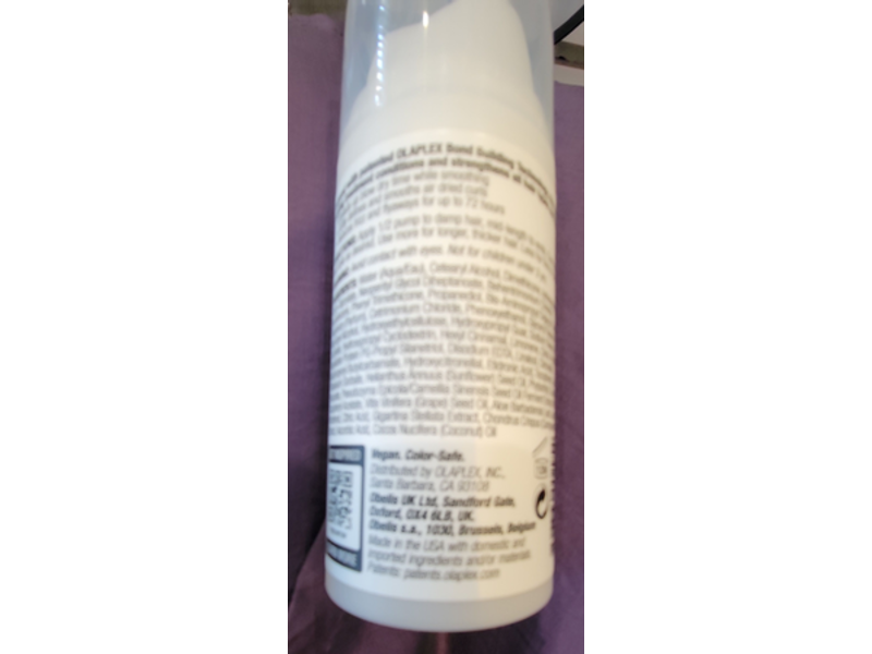 Olaplex No.6 Bond Smoother Leave - In Styling Treatment, 3.3 fl oz / 100 mL