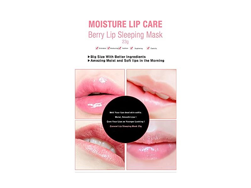 CARE:NEL Sleeping Lip Care - Berry Lip Night Mask 23g
