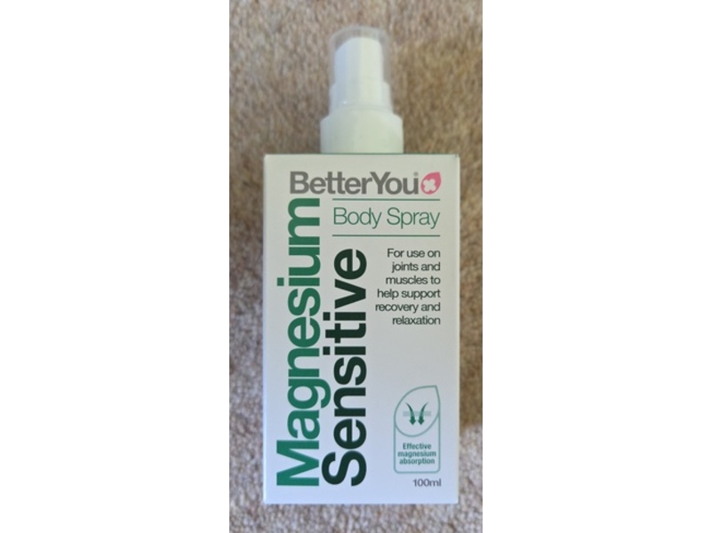 Better You Magnesium Sensitive Body Spray, 100 mL