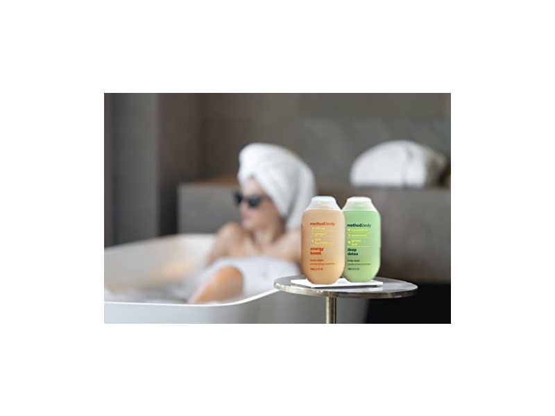 Method Body Wash -Deep Detox 3.4 oz, 100mL, Pack of 6