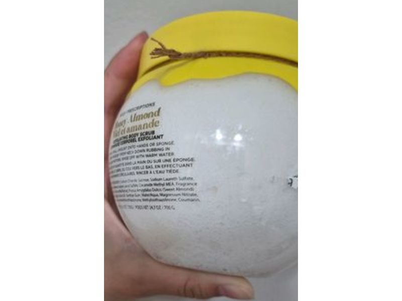 Body Prescriptions Exfoliating Body Scrub, Honey Almond, 24.7 oz/700 g