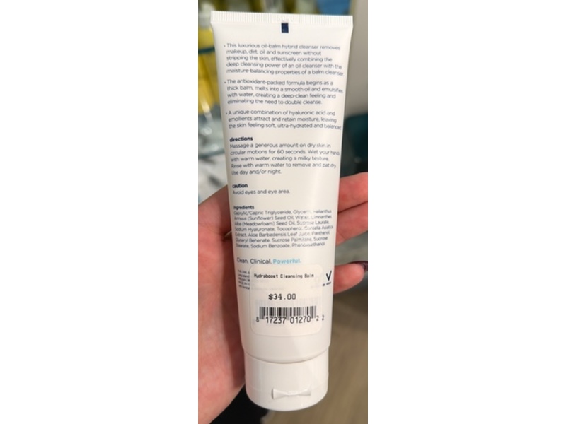 m-61 Hydraboost Cleansing Balm, 4.2 fl oz/125 mL