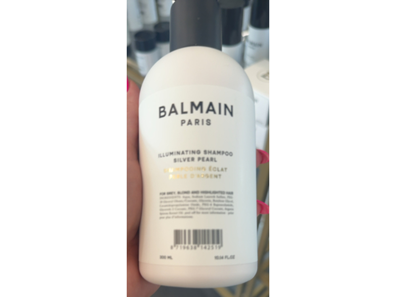 Balmain Paris Illuminating Shampoo, Silver Pearl, 10.14 oz/300 mL