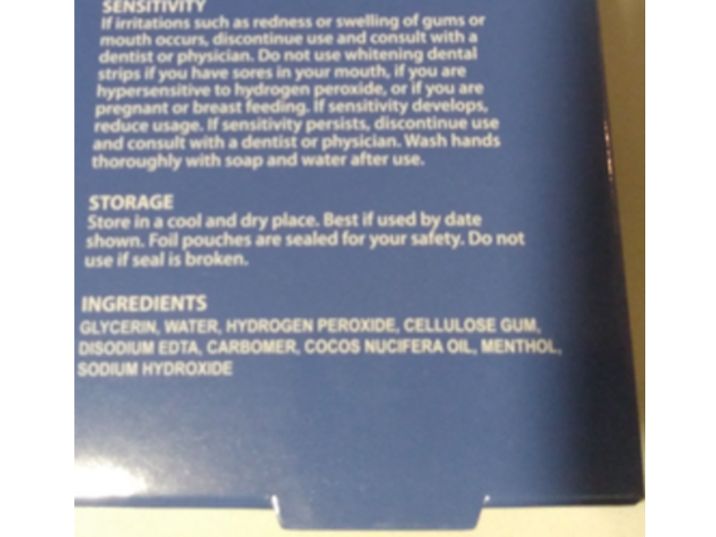 Brush Buddies Ultimate White Whitening Dental Strips, Coconut Oil, 6 Count