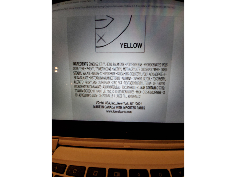 L'Oreal Paris True Match Correcting Concealer, Peach