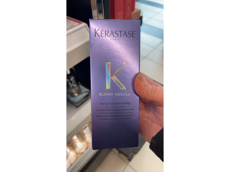 Kerastase Blond Absolu Huile Cicaextreme Hair Oil, 3.4 fl oz/100 mL