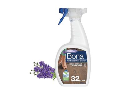 Bona Hardwood Floor Cleaner Spray, Lavender Thyme, 32 fl oz/946 mL