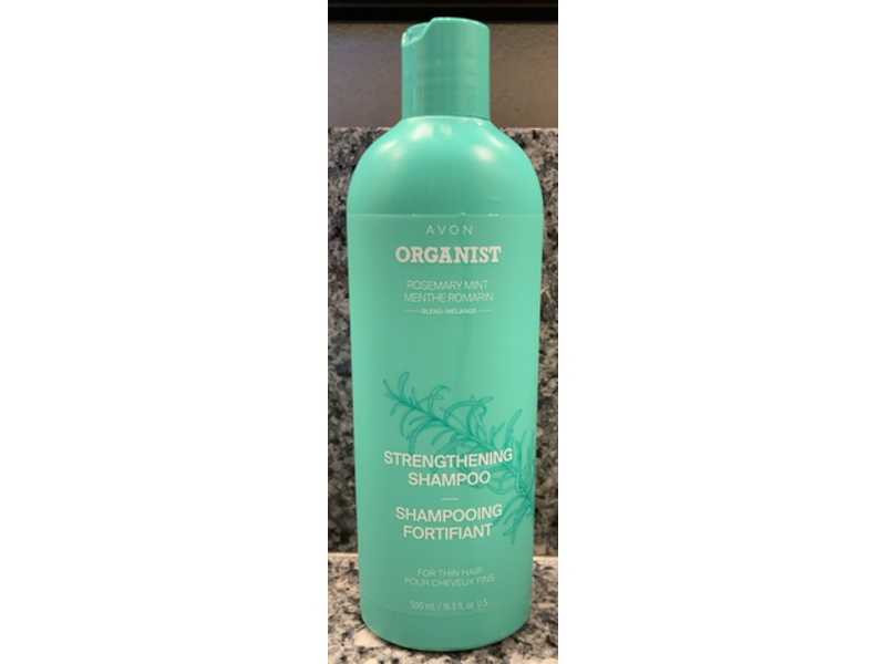 Avon Organist Strengthening Shampoo, Rosemary Mint, 16.9 fl oz/500 mL