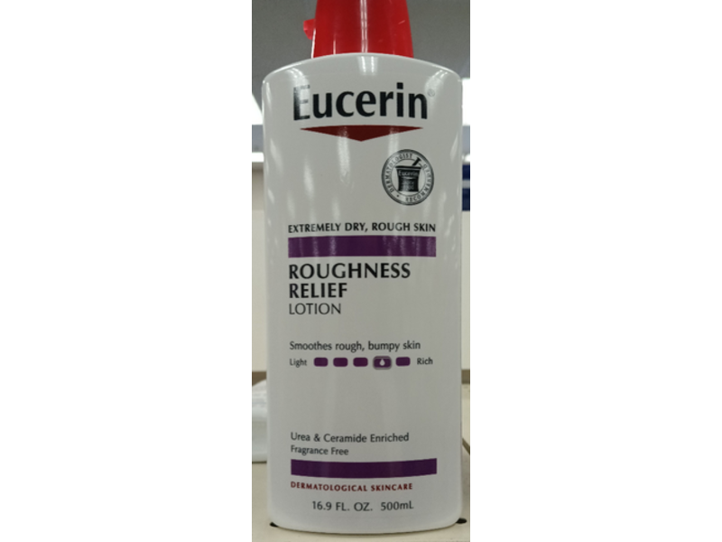 Eucerin Roughness Relief Lotion, 16.9 fl oz/500 mL