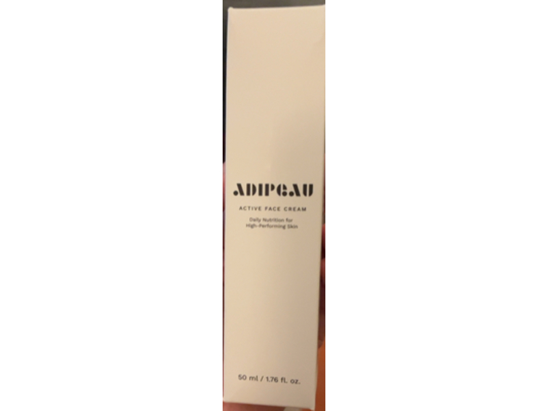 Adipeau Active Face Cream, 1.76 fl oz/50 mL