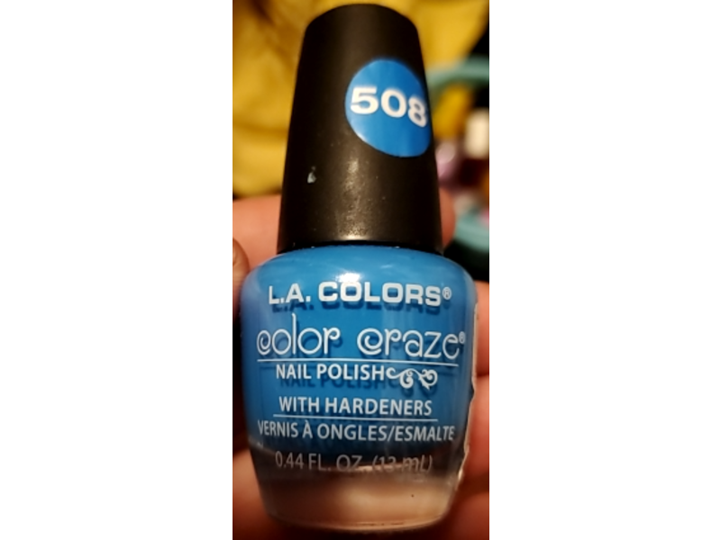 L.A. Colors Craze Nail Polish, Aquatic, 0.44 fl oz/13 mL