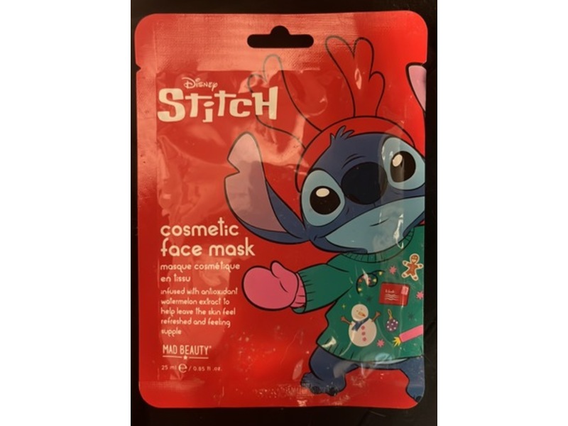 Disney Stitch Cosmetic Face Mask, 0.85 fl oz/25 mL