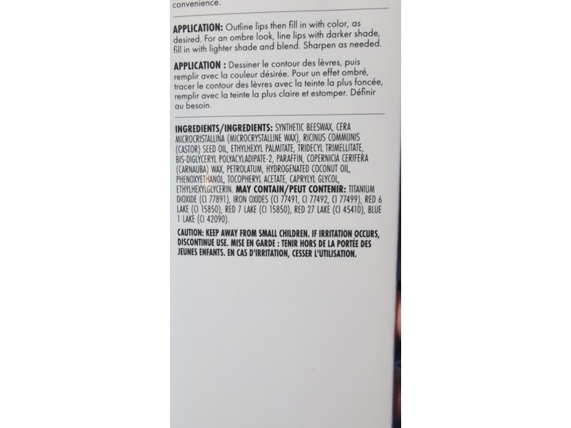 L.A. Matte Dual Lipliner, Pure Magic, 0.13 oz/3.8 g