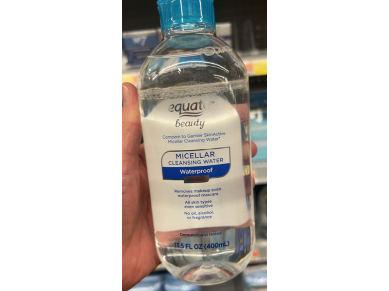 Equate Beauty Micellar Cleansing Water, 13.5 fl oz/400 mL