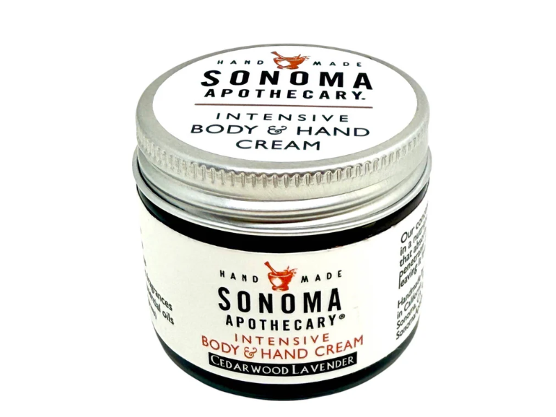 Sonoma Apothecary Intensive Body&Hand Cream, Cedarwood+Lavender, 2 oz/56 g