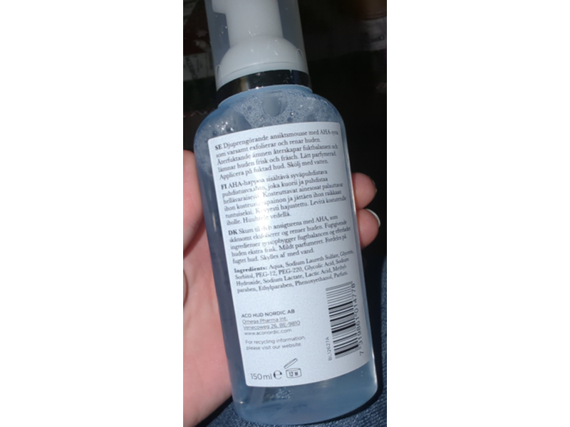 ACO Face Rebalancing Cleansing Foam, 150 mL