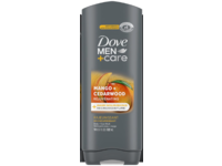 Dove Men + Care Micromoisture Body +Face Wash, Mango + Cedarwood, 18 fl oz/532 mL, Pack Of 4 - thumbnail 1